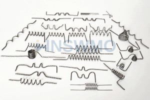 Riscaldatori à filamenti di tungstenu