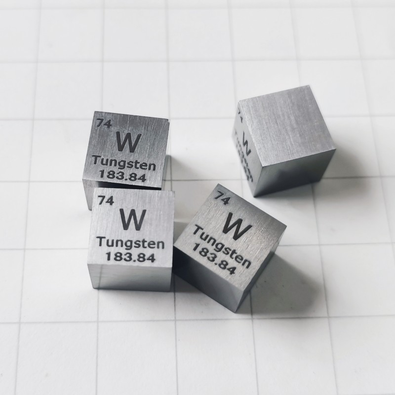 Cub de wolfram, tot felul de cuburi metalice91