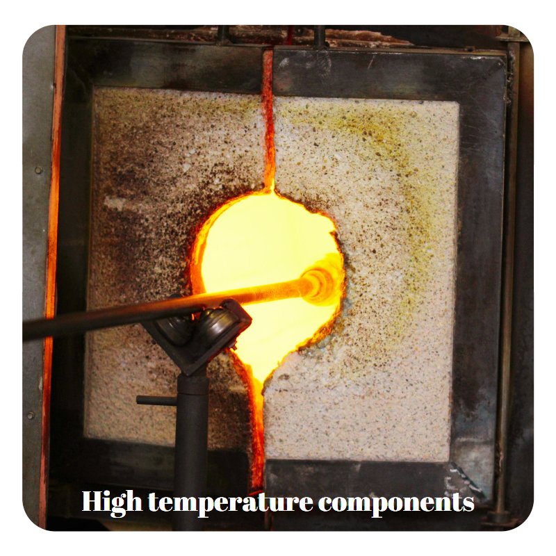 High temperature components