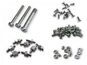 Molybdenum screws, screw rods, nuts